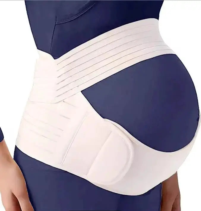 Adjustable Maternity Cotton Belly Band For Pregnancy Support Belt Abdomen Brace Back Relief And Posture