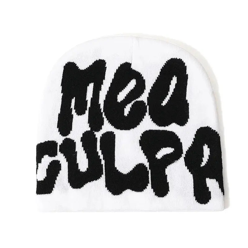 UrbanPulse Hip Hop Knit Beanie Hat Unisex Breathable Acrylic Knit Warm Winter Outdoor Cap for Sports and Casual Wear