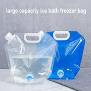 Portable Camping Water Bag 5L And 10L Foldable Water Container Lightweight For Outdoor Travel