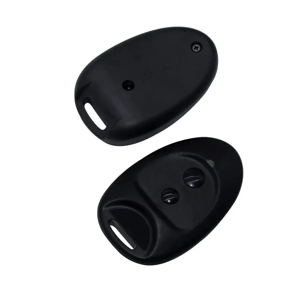 Simples Market SPACE SP2 SP4 433.92MHz garage door remote, black oval handheld transmitter, 2-pack.