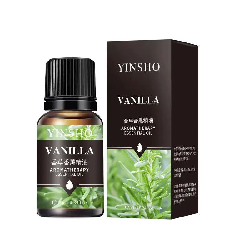 17 Flavors 10ml Essential Oils Set For Aroma Diffuser And Humidifier Lavender Rose Eucalyptus White Peach Oolong