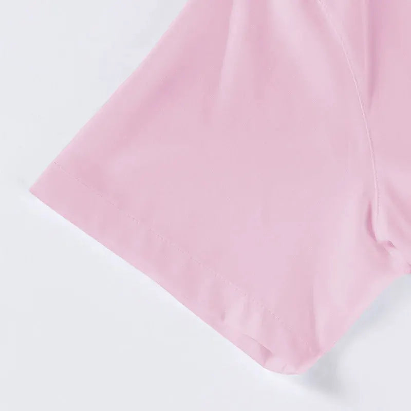 Simples Market pink men's short-sleeve shirt for business casual.