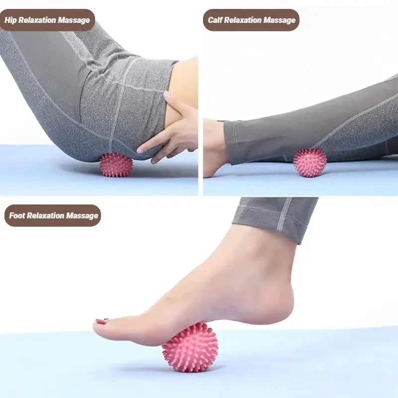 Sport Massage Ball For Myofascial Release Deep Tissue Therapy Spiky Roller For Muscle Recovery And Pain Relief