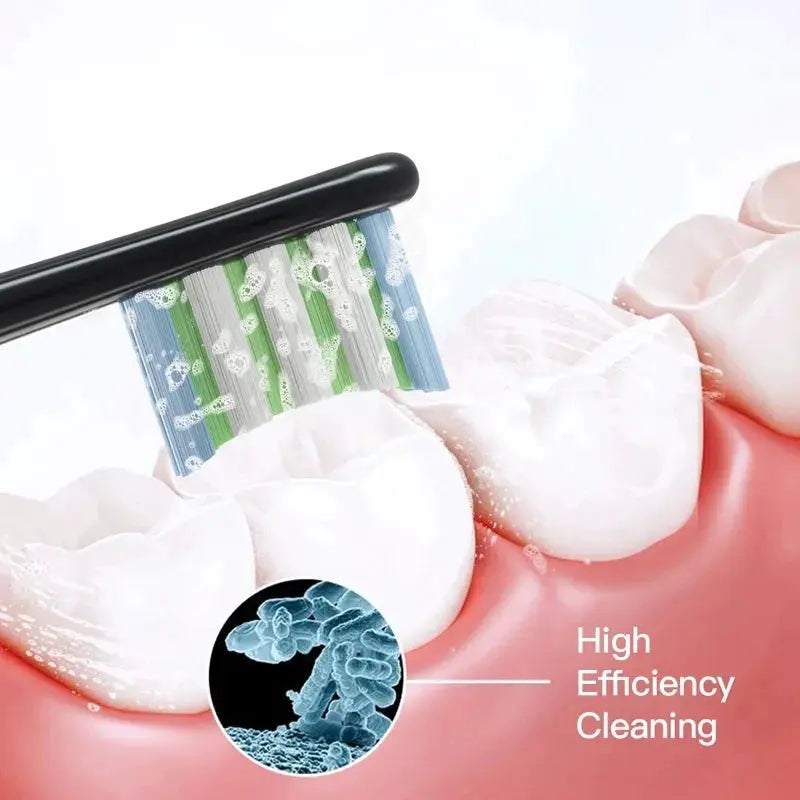 Oclean Flow Replacement Brush Heads Soft DuPont Tynex Bristles 7 Pack for Sonic Toothbrushes Gentle Plaque Removal