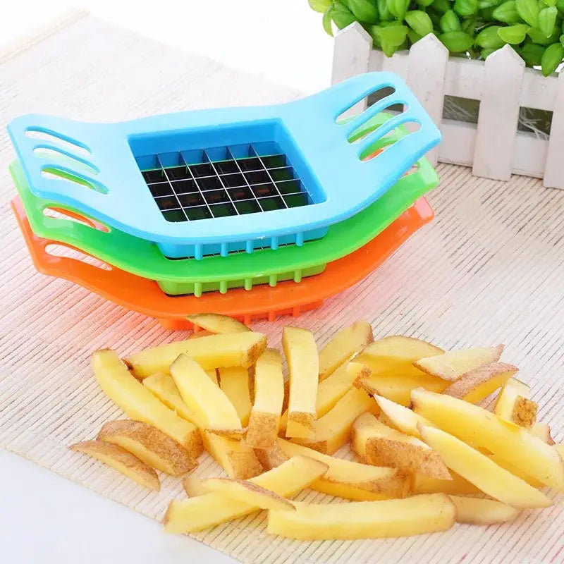 Stainless Steel Potato And Vegetable Slicer Cutter Chopper For Fries Chips Making Tool Kitchen Gadgets