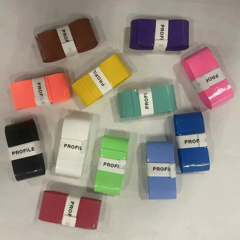 12pcs New Laminated Sticky Overgrips For Tennis Badminton Rackets And Fishing Rod Wrapping Tape Quick Dry Breathable