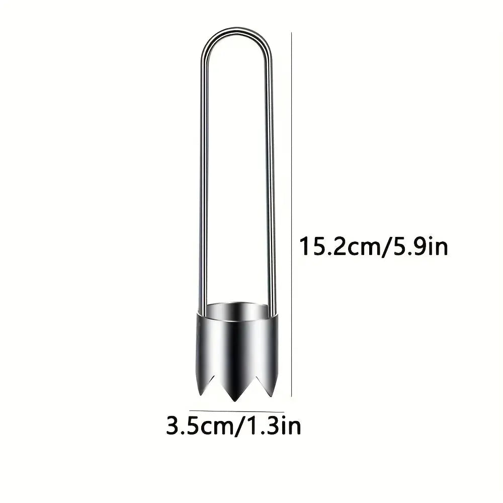 Stainless Steel Corer Tool For Fruits And Vegetables 1 2 3 Piece Set Easy Core Removal Durable