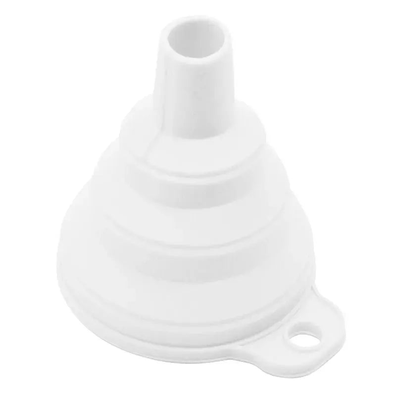 Mini Foldable Silicone Funnel Collapsible Portable Fuel Hopper Oil Beer Kitchen Accessories