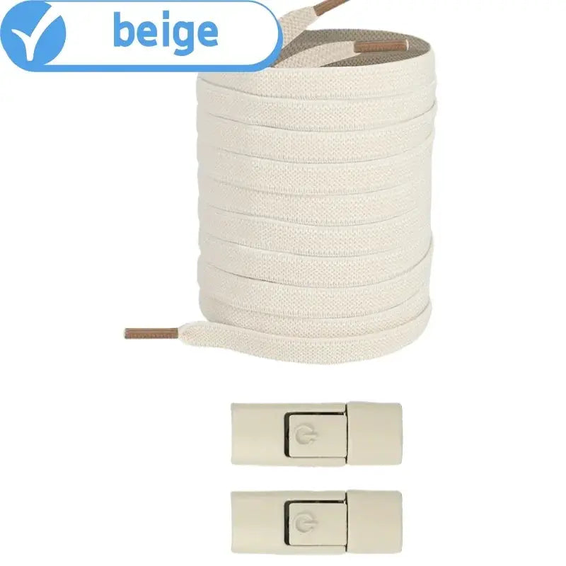 Elastic No Tie Shoelaces Press Lock For Sneakers 8mm Widened Flat Laces For Kids And Adults