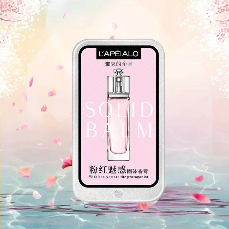 Woman Body Pheromone Perfume Solid Balm Long Lasting Light Fragrance Portable Travel Size