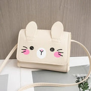 PrincessPop Kids Mini PU Leather Crossbody Handbag For Girls Coin Purse Wallet Cute Mini Bag