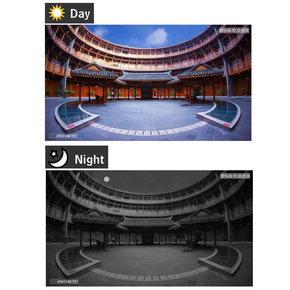 Camhipro outdoor IP camera, wifi CCTV security, 5MP/4MP/1080P with night vision