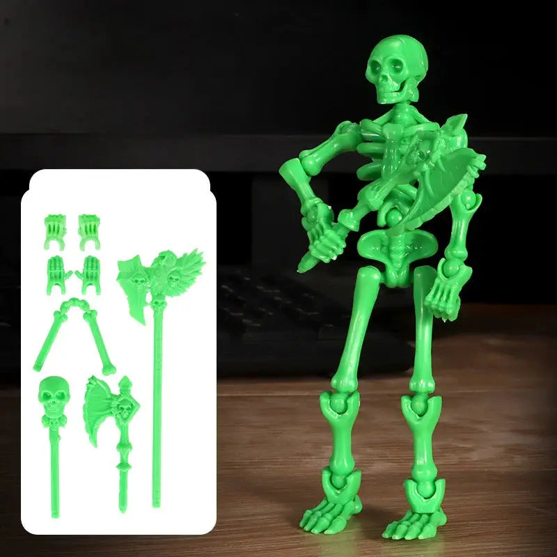 T13 3D Printed Movable Multi Jointed Action Figure Set Lucky 13 Nova 13 Collectible Figures