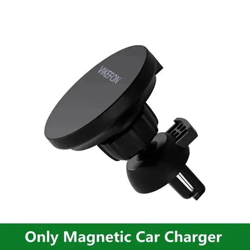 VIKEFON Magnetic Car Wireless Charger For iPhone 12 13 14 15 Pro Max