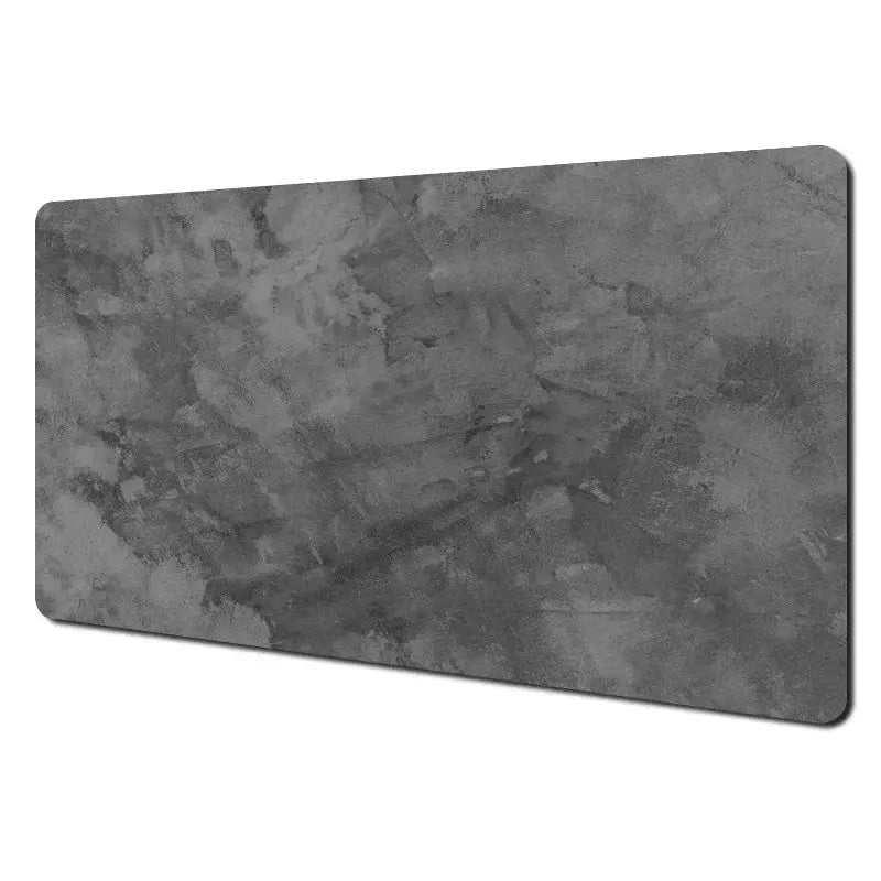 Dapesuom XXL Extended Gray Mouse Pad For Gaming And Work Non Slip Rubber Base Ultra Smooth Surface Desk Mat