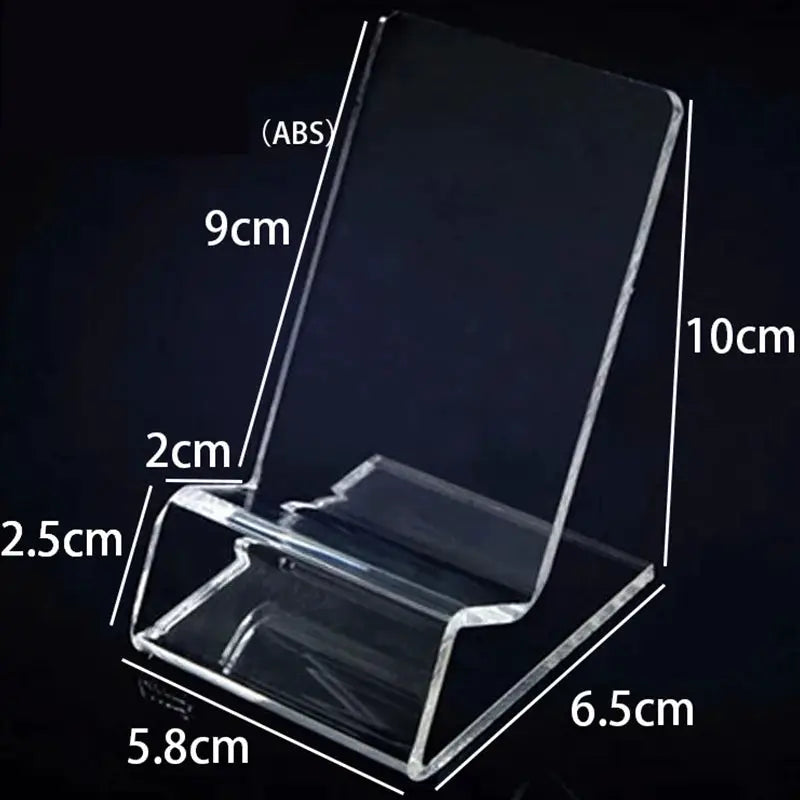 Acrylic Transparent Stand Shelf Display For PSV Game Console Phone Tablet Holder Bracket Tray Window Counter