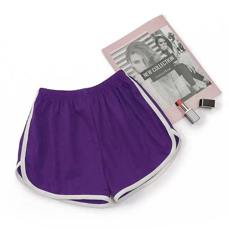 ZenFlex Women Yoga Shorts Mid Waist Breathable Lightweight Polyester For Summer Gym And Casual Wear