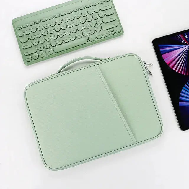 AquaShield Waterproof Tablet Bag Pro Durable Nylon Sleeve Protects iPad Pro and 13 Inch Tablets From Drops and Moisture