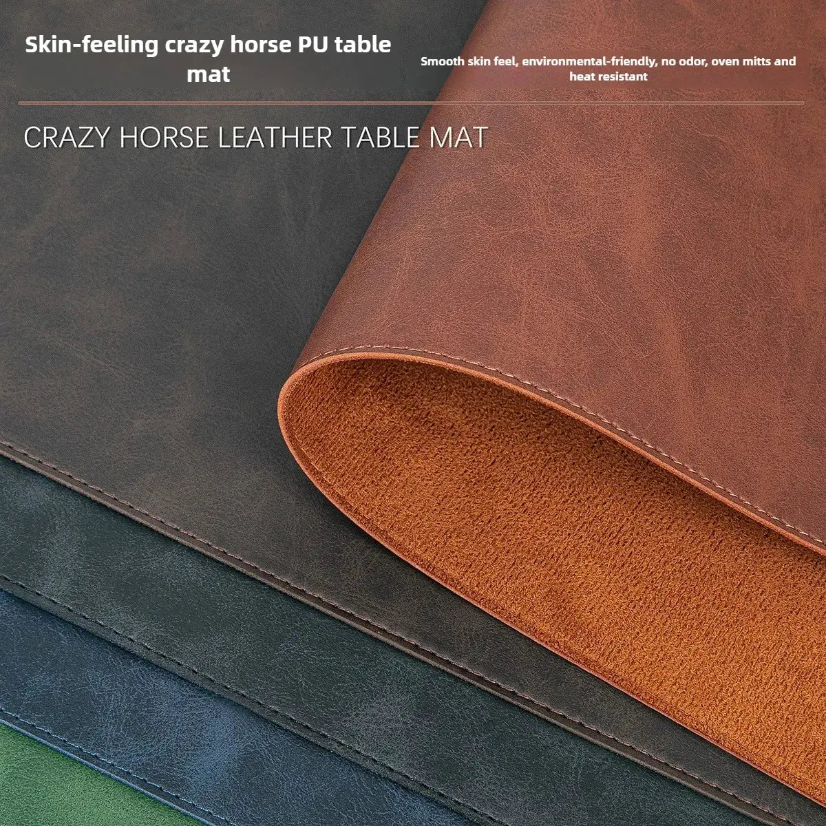 Large Waterproof PU Leather Desk Pad Mouse Pad Desk Mat Non Slip Protective Cover Easy To Clean Keyboard Mats