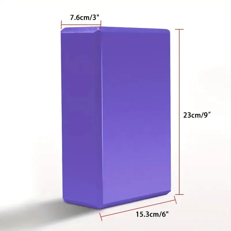 Yoga Foam Blocks for Pilates and Fitness Training Stability and Alignment Support for Stretching and Body Shaping