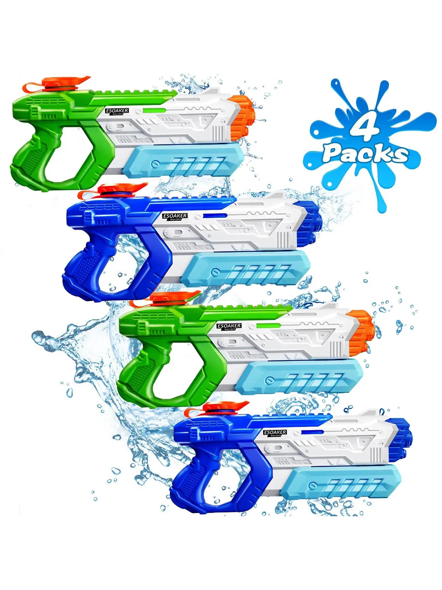 600cc High Capacity Water Gun For Kids And Adults Long Range Water Blaster Super Soaker For Pool Beach Summer Fun