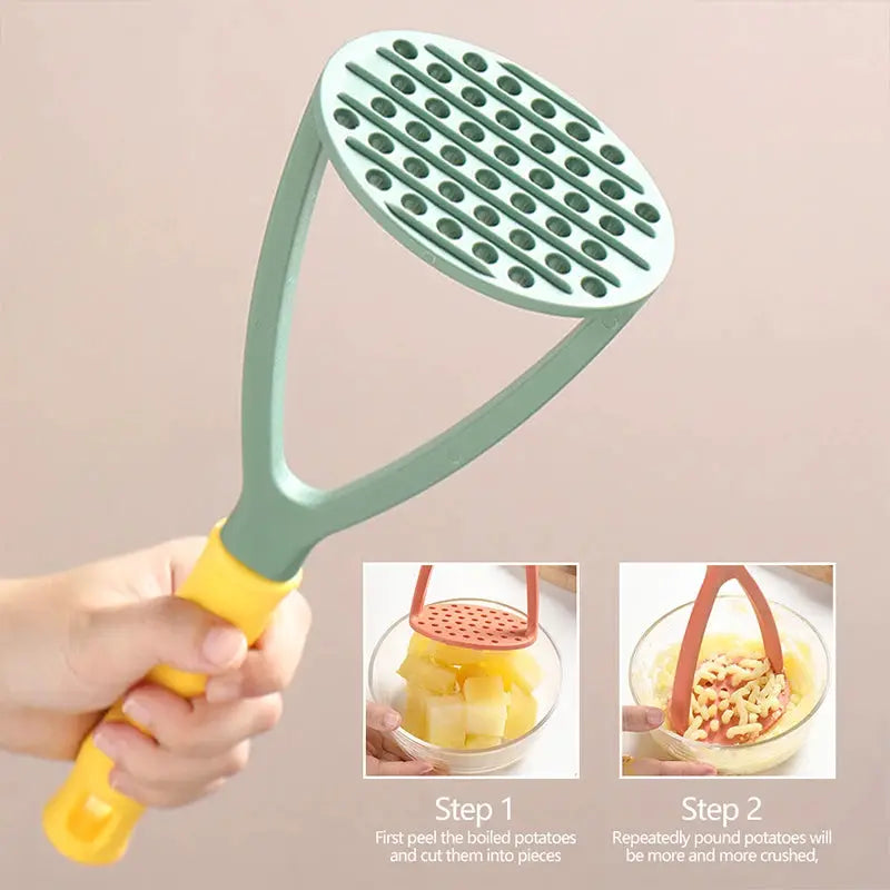 PP Pressed Potato Masher Ricer Puree Juice Maker And Fruit Crusher For Smooth Mashed Potatoes
