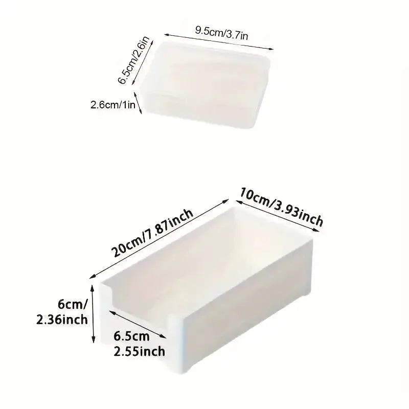 ProDesk Cable Organizer Storage Box Set Durable Plastic Office Cord Management And Device Accessory Organizer