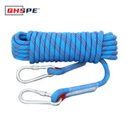 Tomshoo 10mm Outdoor Static Rope 15m 25m 35m For Fire Rescue Safety Escape Climbing Attachments Rugged And Safe