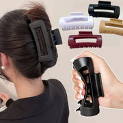 FlexSilk Silicone Flexible Hair Claw Clips Nonslip Large Bendable Clips for Thin and Thick Hair