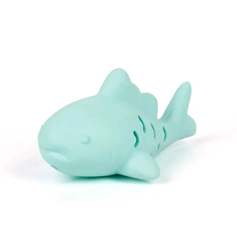 Fish Shape Interactive Cat Kitten Chew Toy Bite Resistant Rubber For Teeth Grinding And Dental Hygiene