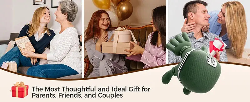 Simples Market 2026 Bionic Neck Shoulder Massager N7 kneading shawl in green with 3-level modes