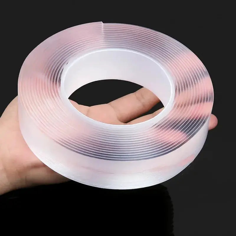 3M Nano Tape Double Sided Transparent Reusable Waterproof Adhesive Tape For Kitchen And Bathroom Use