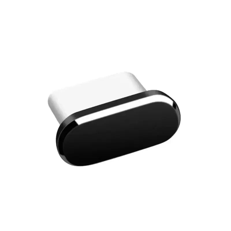 Mobile phone dust plug cleaning set, compact black and white tool