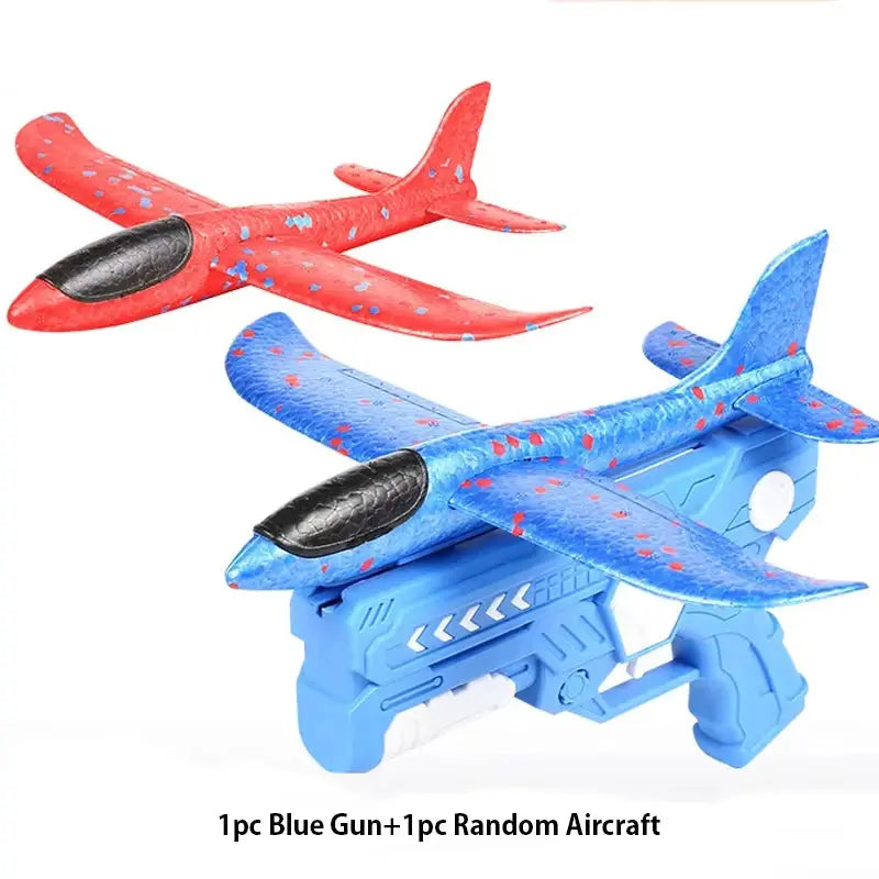 Kids Foam Ejection Aircraft Toy For Outdoor Play Encouraging Parent Child Bonding And Safe Durable Flight