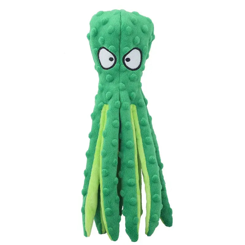 Interactive Plush Dinosaur Dog Toy for Small Dogs and Cats Durable Fleece Chew Toy