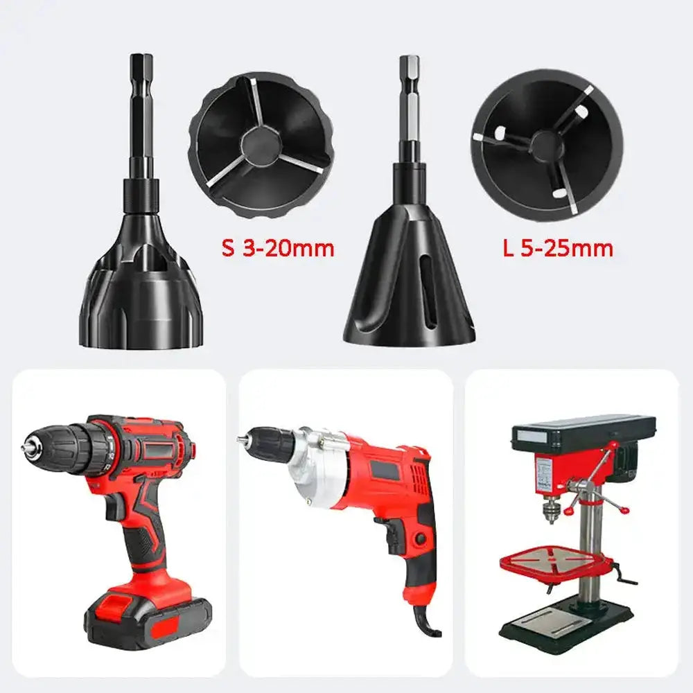 Deburring External Chamfering Tool With Tungsten Carbide Blade For Screws Bolts Pipes Rods Drilling