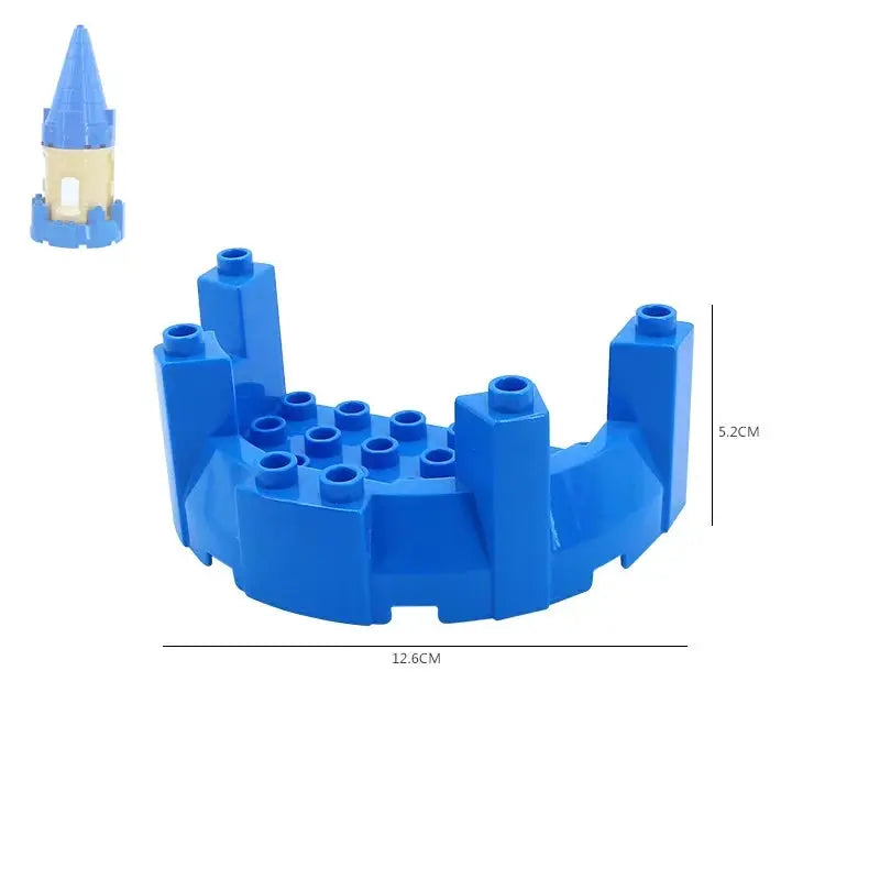 Big Building Blocks Princess Castle Set Compatible Large Bricks For Girls And Boys Kids Toys Gifts