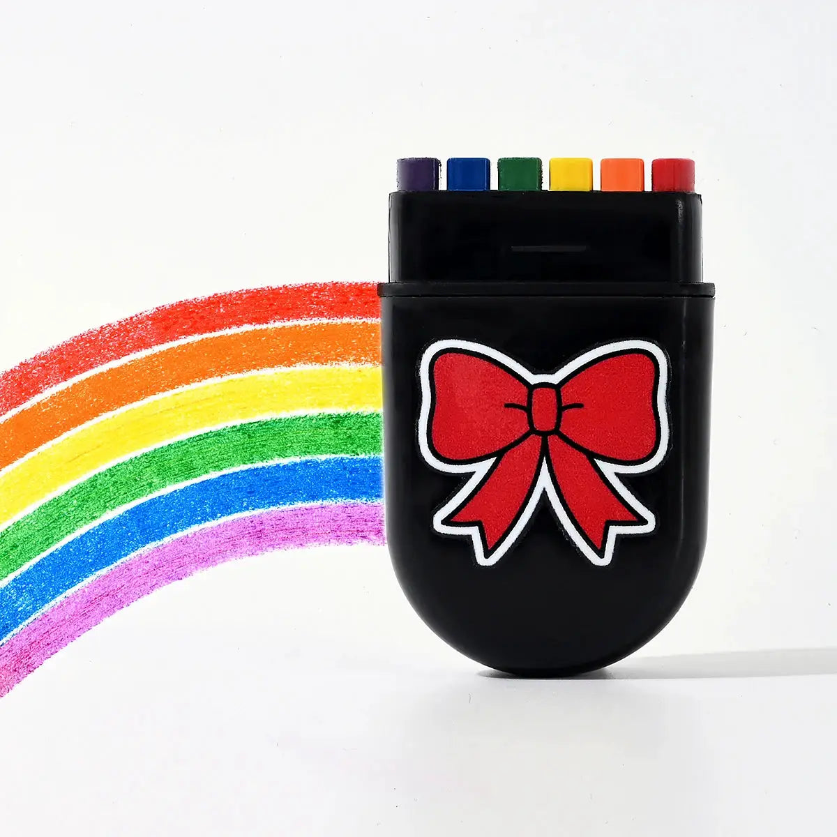 2 Pcs Rainbow Crayon Paint Color Set Oil Pastel Accessories For Birthday Party Christmas Halloween Gift