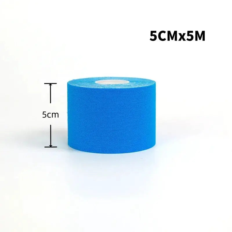 Kinesio tape roll, blue, 5 cm x 5 m, Simples Market