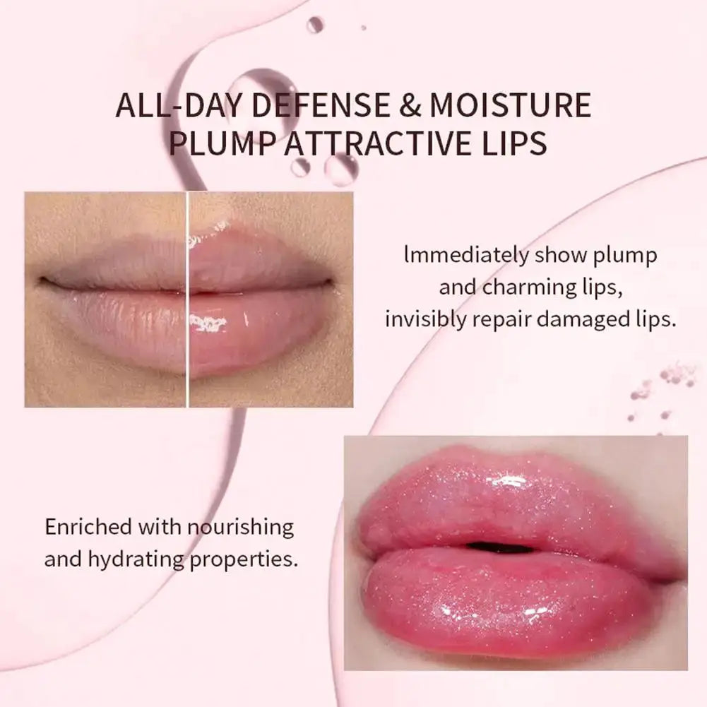 PearlGlow Mirror Pearl Lip Gloss Waterproof Long Lasting Moisturizing Shine Glitter Finish For Women
