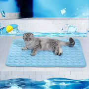 Pet Ice Cooling Mat For Summer Cats And Small Dogs Sofa Nest Bed Sleeping Pad Durable Pet Cushion Blanket