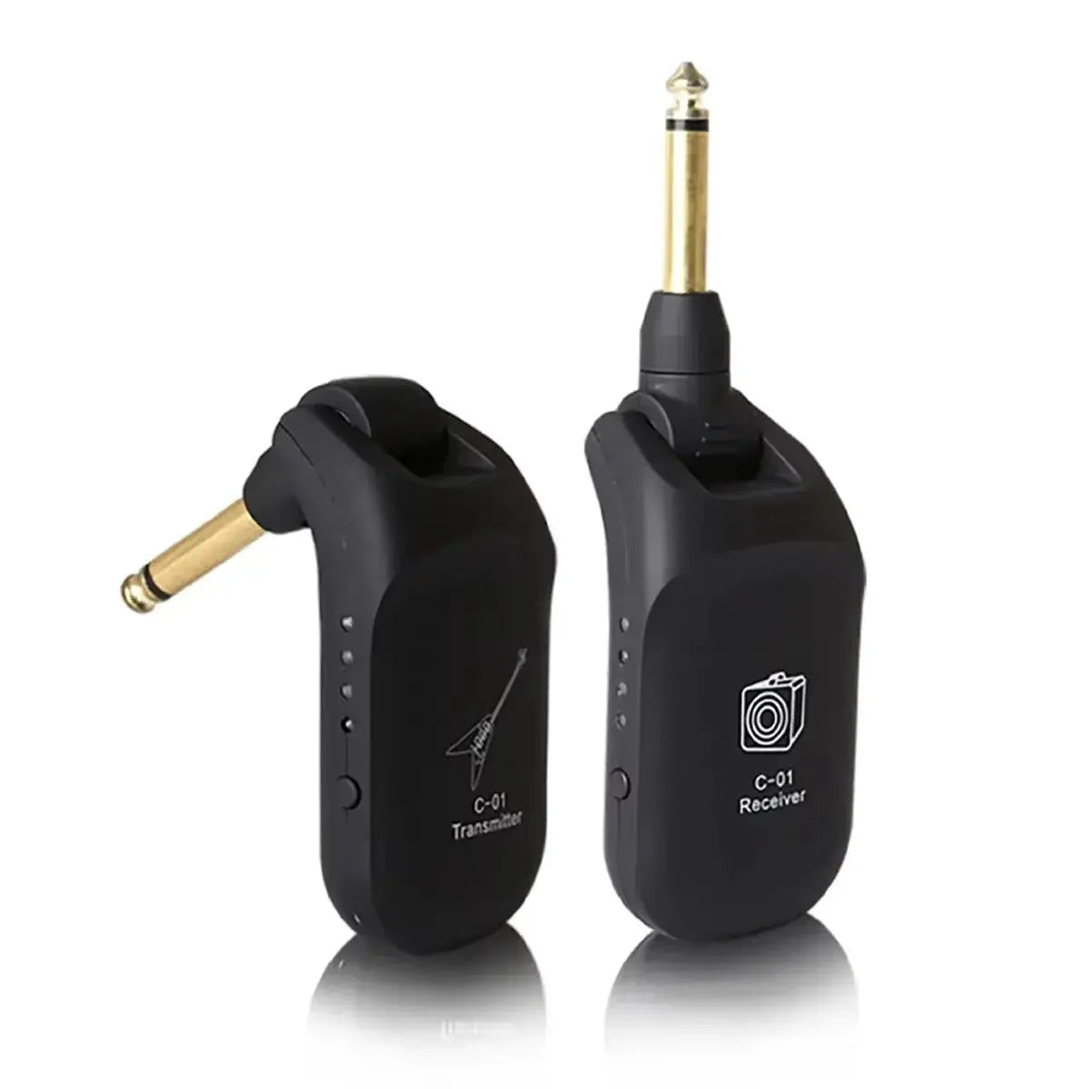 Miwayer A8 Wireless Guitar System 4 Channel Transmitter Receiver For Electric Guitar Bass Violin