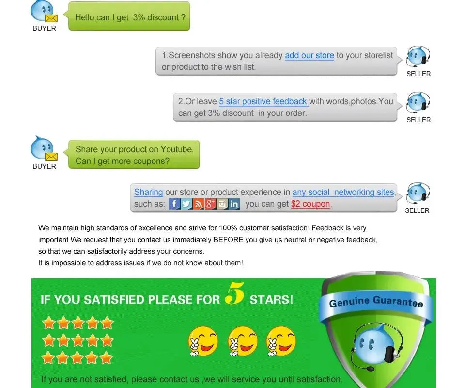 Nordic Minimalist Chandelier Simples Market product page with buyer-seller chat prompts and 5-star banner