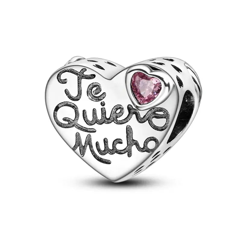 Original 925 Silver Charms Beads For Pendant Charm Bracelet Dangle For Women DIY Fine Jewelry Making Hot Sale