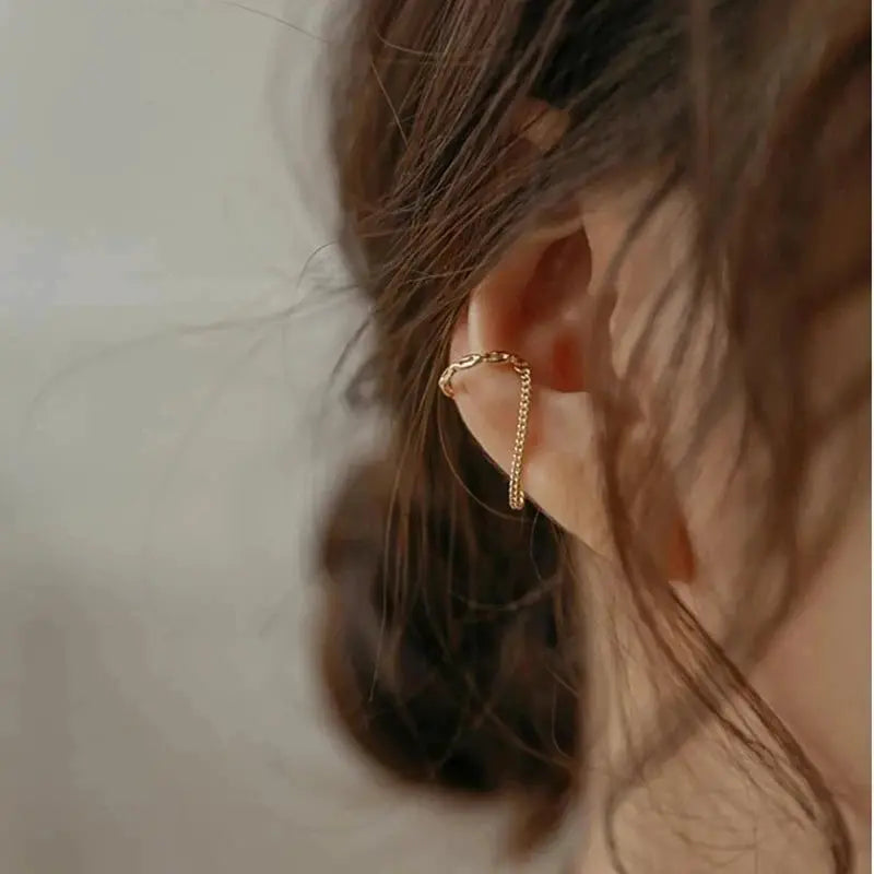 Minimalist Ear Cuff Earrings For Women No Piercing Fake Earcuff Clips For Everyday And Party Wear