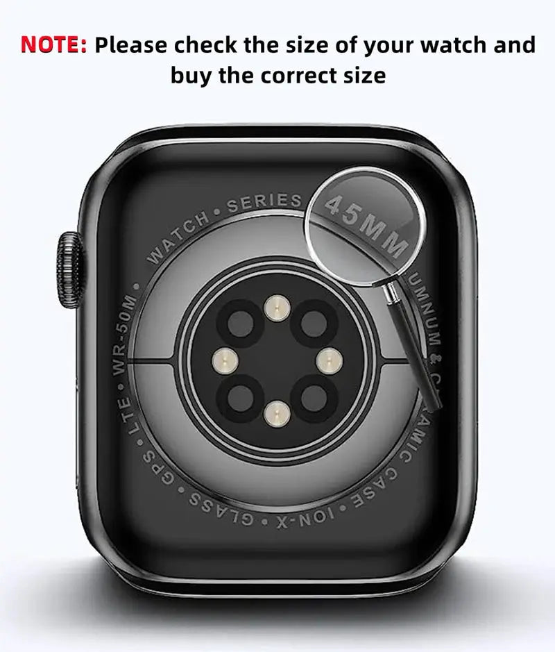 Glass+Cover For Apple Watch case 44mm 40mm 41 42 45 mm 49mm 46mm Screen Protector iWatch series Ultra 10 9 8 7 6 SE 5 Accessorie