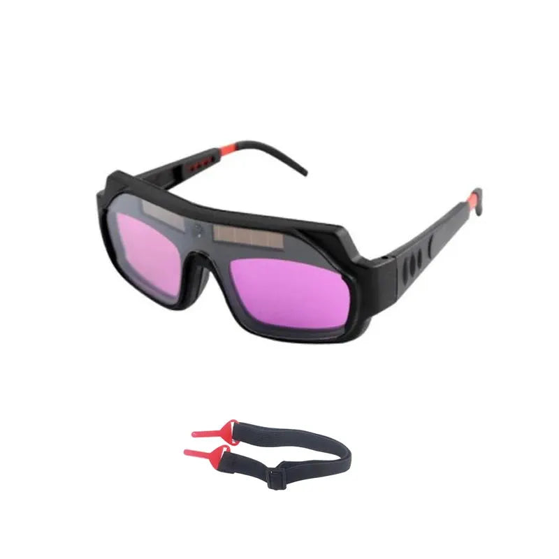 ProWeld Auto Dimming Welding Glasses Solar Powered Anti Glare Eye Protection For Arc Welding Goggles