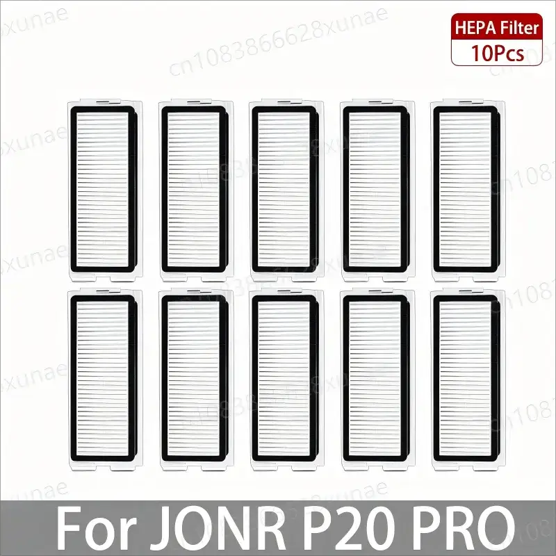 Replacement Main Side Brush HEPA Filter Mop Cloth Dust Bag For JONR P20 Pro And T5 Pro Robot Vacuum Cleaner Accessories