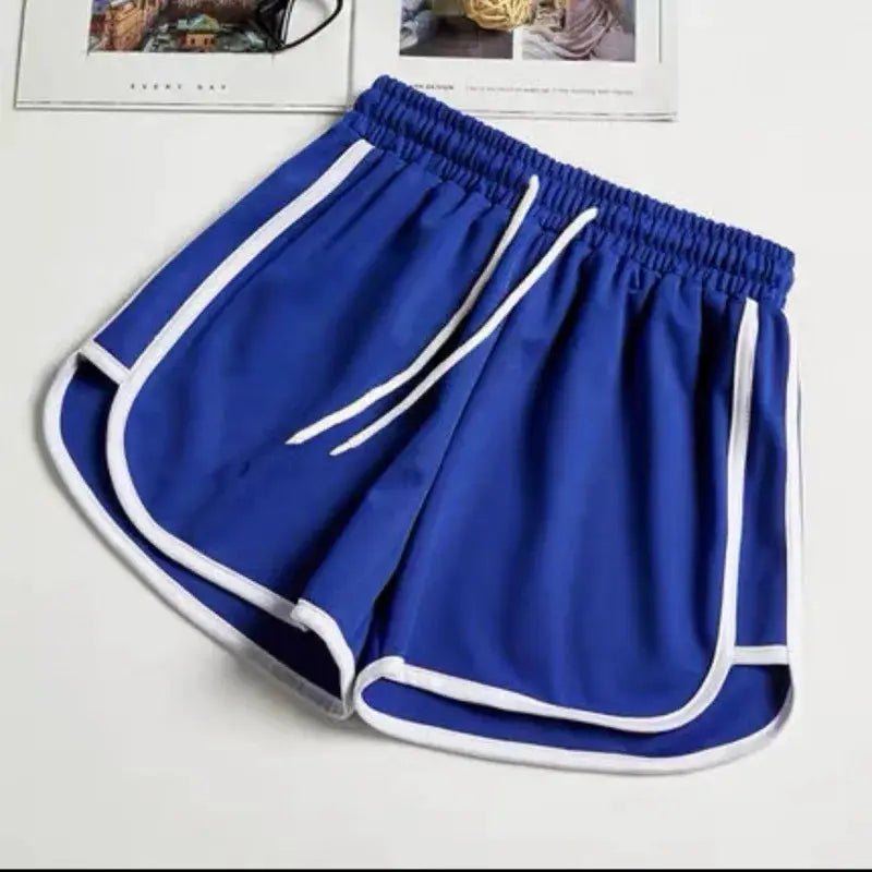 ZenFlex Women Yoga Shorts Mid Waist Breathable Lightweight Polyester For Summer Gym And Casual Wear