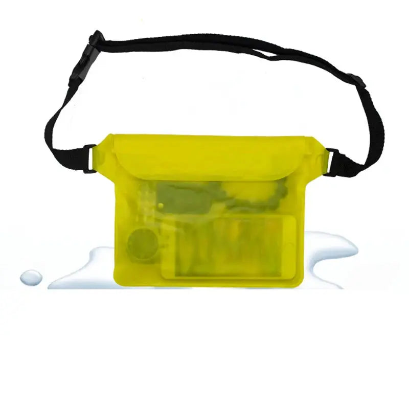 Waterproof Swimming Bag And Dry Phone Case Waist Pack For Beach Boat Skiing Diving And Outdoor Sports